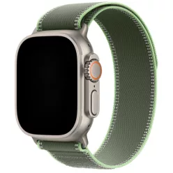   Apple Watch zöld-élénk neonzöld terep szíj titánszürke csatlakozóval