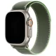 Apple Watch zöld-élénk neonzöld terep szíj titánszürke csatlakozóval