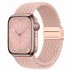 Apple Watch púderrózsaszín fonott szíj