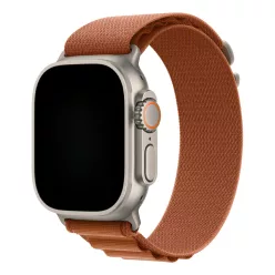 Apple Watch terrakotta alpesi szíj titánszürke csattal