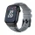 Apple Watch szürke explorer szíj fekete csatlakozóval 42/44/45/49 mm (Series 1-9, SE, Ultra) és 46 mm (Series 10/11/12)