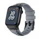 Apple Watch szürke explorer szíj fekete csatlakozóval 42/44/45/49 mm (Series 1-9, SE, Ultra) és 46 mm (Series 10/11/12)
