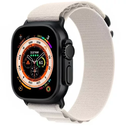 Apple Watch csillagfény alpesi szíj fekete csattal