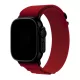 Apple Watch piros alpesi szíj fekete csattal