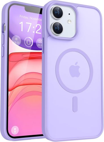 Frosted lila iPhone 11 / iPhone XR MagSafe tok