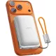 MagPower Qi2.2 25W mágneses PowerBank (10000mAh) 65W USB-C gyorstöltéssel - Fehér
