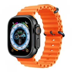 Apple Watch narancssárga óceán szíj fekete csattal