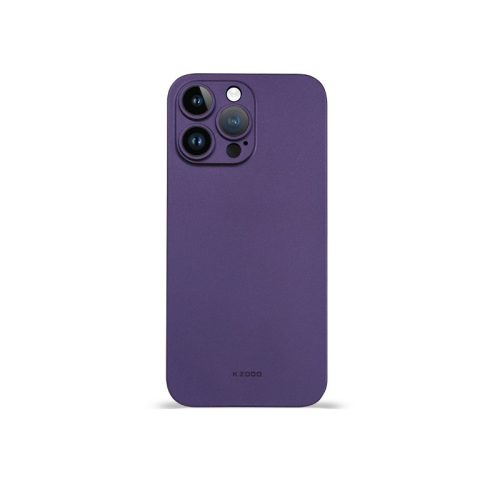 KZDOO Air Skin ultravékony áttetsző sötétlila iPhone 14 Pro Max védőtok 