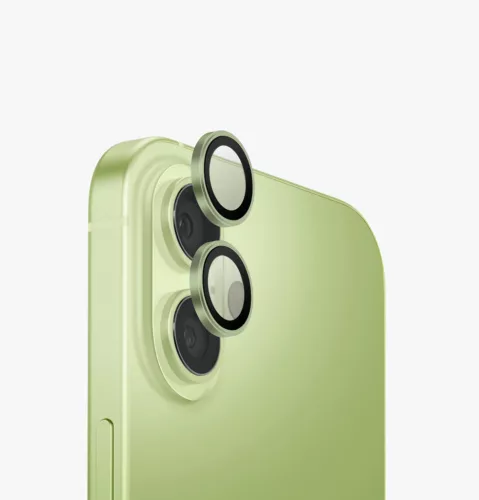 Zsályazöld kameravédő lencse applikátorral - iPhone 17