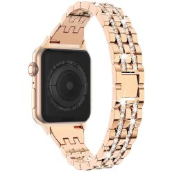 Apple Watch rosegold bright fémszíj