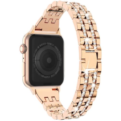 Apple Watch rosegold bright fémszíj