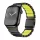 Magnetix fekete-zöld Apple Watch fémszíj (mágneses csattal)