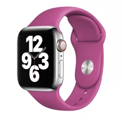 Apple Watch ciklámen szilikon szíj