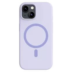Lila MagSafe kompatibilis iPhone 13 szilikon tok