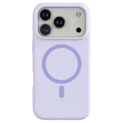   Lila MagSafe kompatibilis iPhone 17 Pro / iPhone 18 Pro szilikon tok