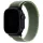 Apple Watch zöld-élénk neonzöld terep szíj fekete csatlakozóval