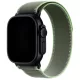 Apple Watch zöld-élénk neonzöld terep szíj fekete csatlakozóval