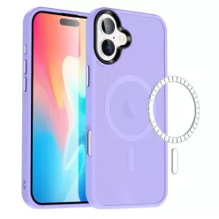 Frosted lila iPhone 16 MagSafe tok