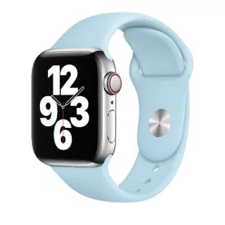 Apple Watch felhőkék szilikon szíj