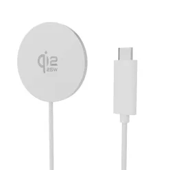25W Qi2.2 MagSafe töltő – fehér