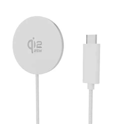 25W Qi2.2 MagSafe töltő – fehér
