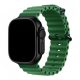 Apple Watch zöld óceán szíj fekete csattal