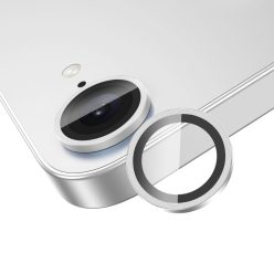 Ezüst kameravédő lencse applikátorral - iPhone 16e