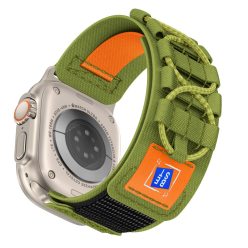 Apple Watch zöld tactical szövet szíj