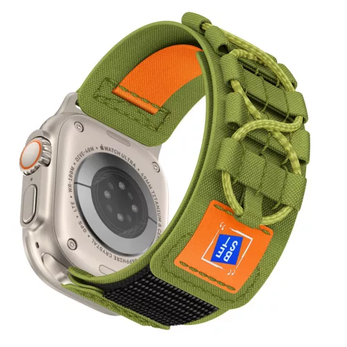 Apple Watch zöld tactical szövet szíj