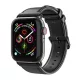 Apple Watch Business Prémium bőrszíj - fekete