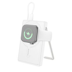 MP43 10000mAh MagSafe kompatibilis PowerBank, fehér