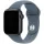 Apple Watch acélkék szilikon szíj