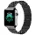 Apple Watch fekete brilliance köves fémszíj