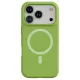 Zöld MagSafe kompatibilis iPhone 17 Pro Max / iPhone 18 Pro Max szilikon tok