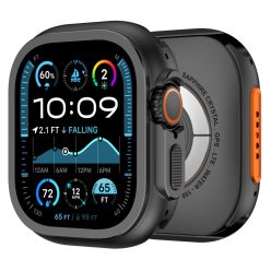   Apple Watch TitanShield Ultra fém védőkeret 49mm – fekete
