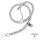 Szürke crossbody pánt iPhone-hoz – állítható, 160 cm