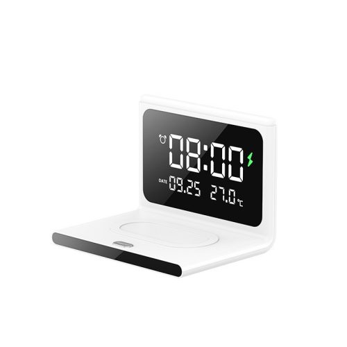 L12 3 az 1-ben 15W töltőállomás LED világítással iPhone és Apple Watch készülékekhez