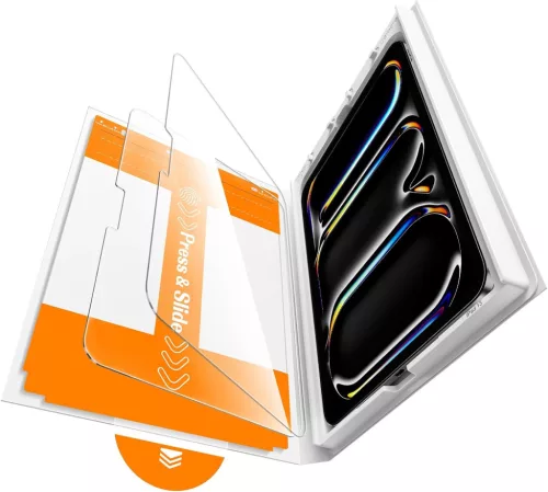 Applikátoros iPad üvegfólia szett - 2 db üvegfólia + 1 db applikátor (iPad Pro 13" M5, M4 2024/2025)
