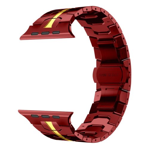 Apple Watch piros-arany armor fémszíj