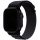 Apple Watch fekete alpesi szíj fekete csattal