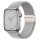 Apple Watch világos szürke fonott szíj