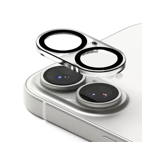 Átlátszó iPhone 17 kameravédő üvegfólia