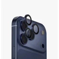   Mélykék kameravédő lencse applikátorral - iPhone 17 Pro / iPhone 17 Pro Max