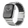 Magnetix titánszürke-fekete Apple Watch fémszíj (mágneses csattal)