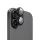 Armor kameralencse és kamerasziget védő iPhone 17 (6.3") – alumínium + üveg (fekete)