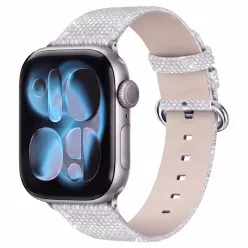Ezüst Glimmer Apple Watch szíj