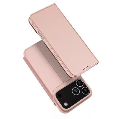 Rózsaszín iPhone 17 Pro Max Folio védőtok