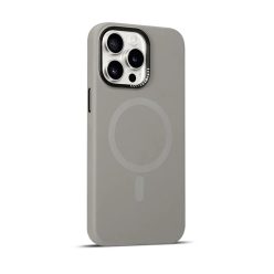   Titánszürke MagSafe kompatibilis iPhone 14 Pro szilikon tok