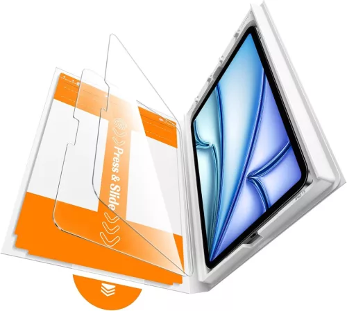 Applikátoros iPad üvegfólia szett - 2 db üvegfólia + 1 db applikátor (iPad Air 13" M4, M3, M2 2026/2025/2024)