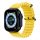 Apple Watch citromsárga óceán szíj fekete csattal